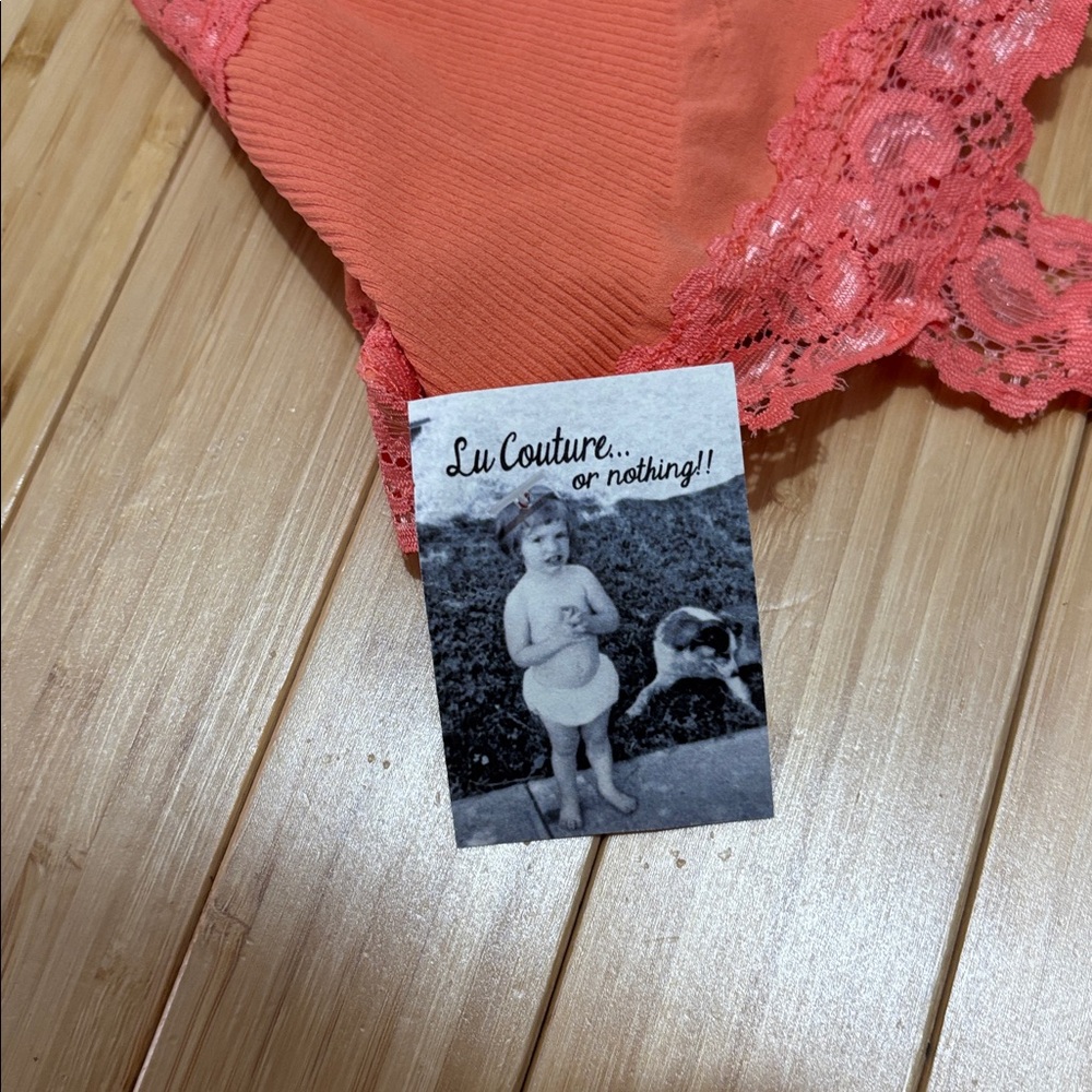 Bralette. One size. Coral color. NWT. - Picture 5 of 9